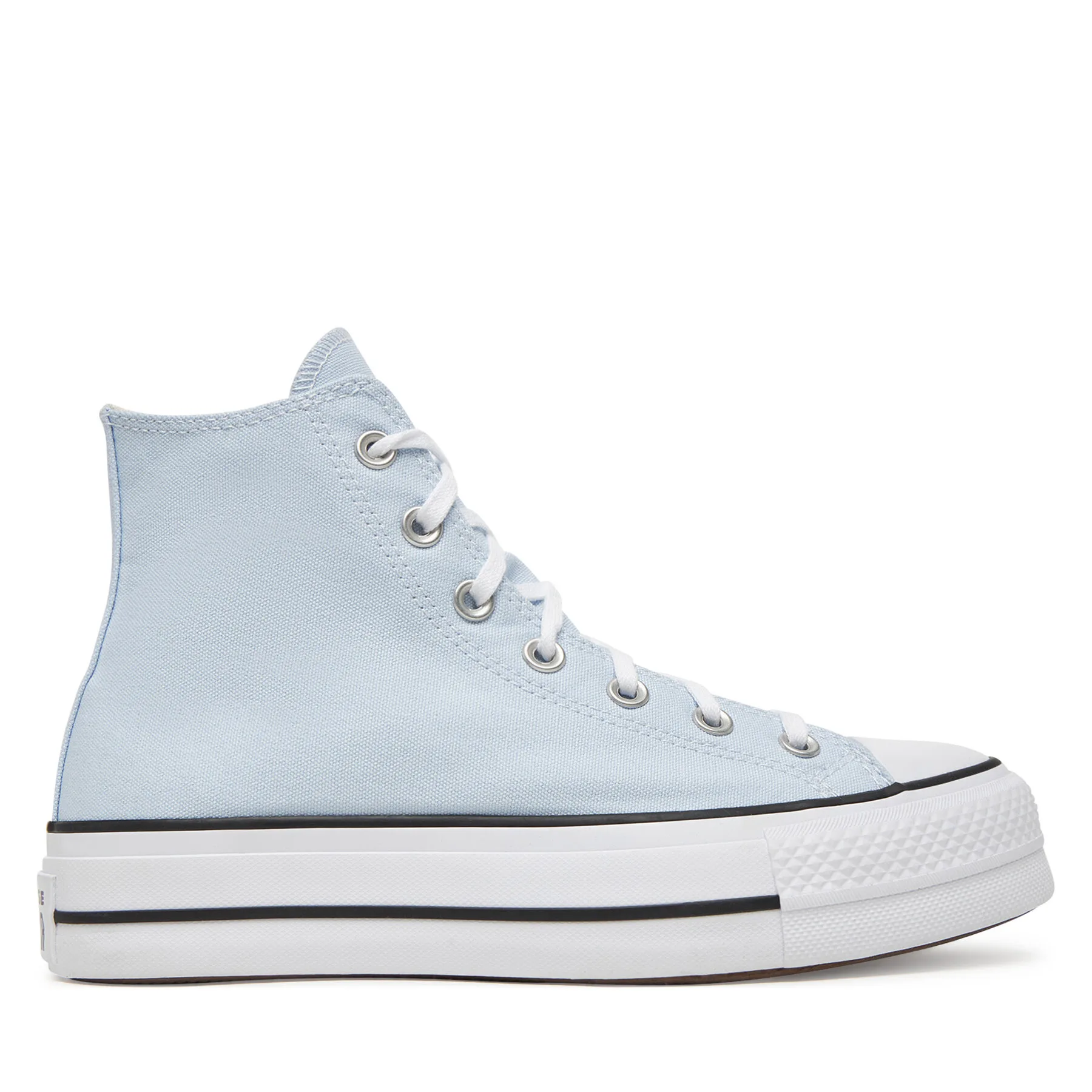 Кецове Converse Chuck Taylor All Star Lift Platform A10644C Светлосиньо – Дамски високи кецове