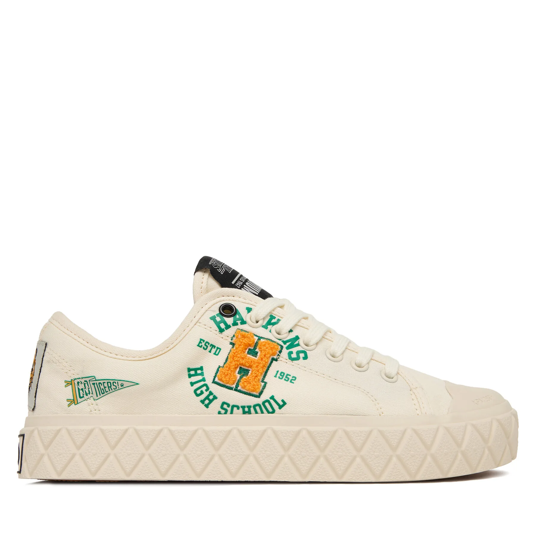 Кецове Palladium Palla Ace Tigers 94630-161-M Бял – Дамски ниски кецове
