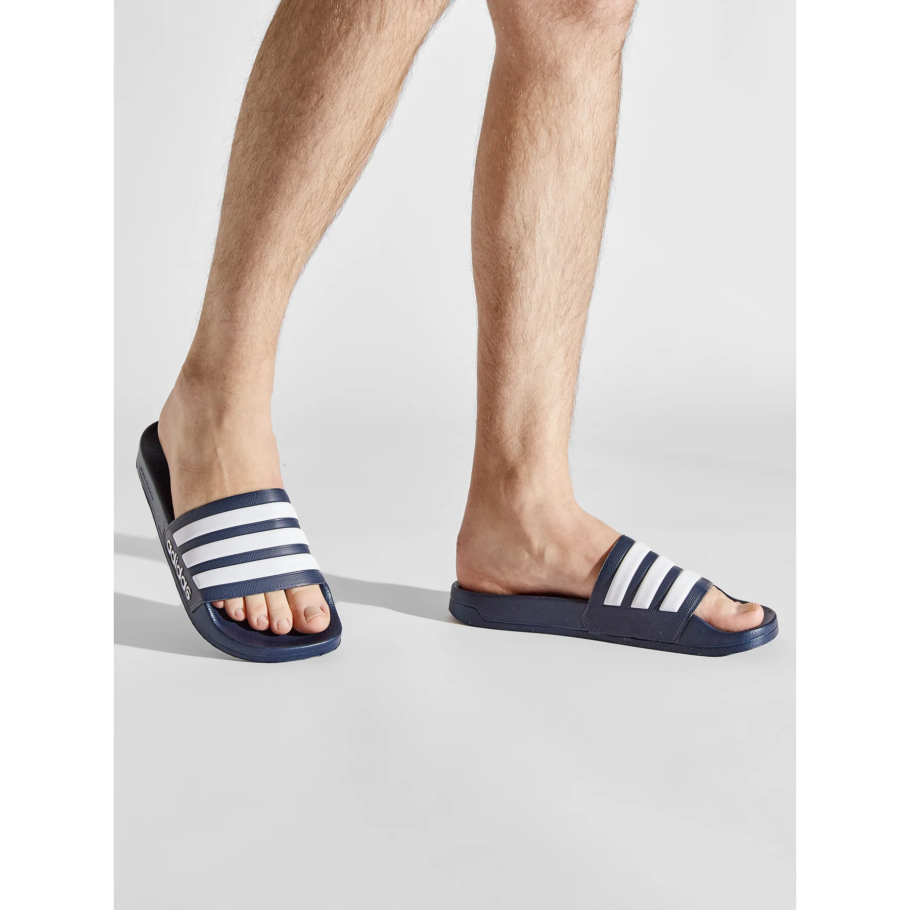 Чехли adidas Adilette Shower GZ5920 Тъмносин – Дамски чехли