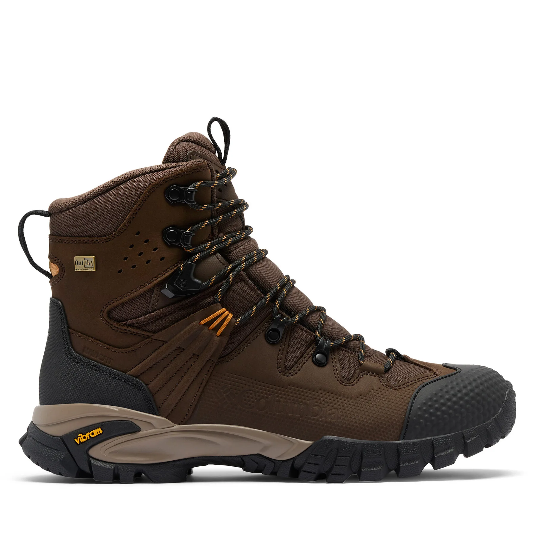 Туристически Columbia Navigator Trek Outdry Ltr 2079111 Кафяв – Мъжки високи трекинг обувки