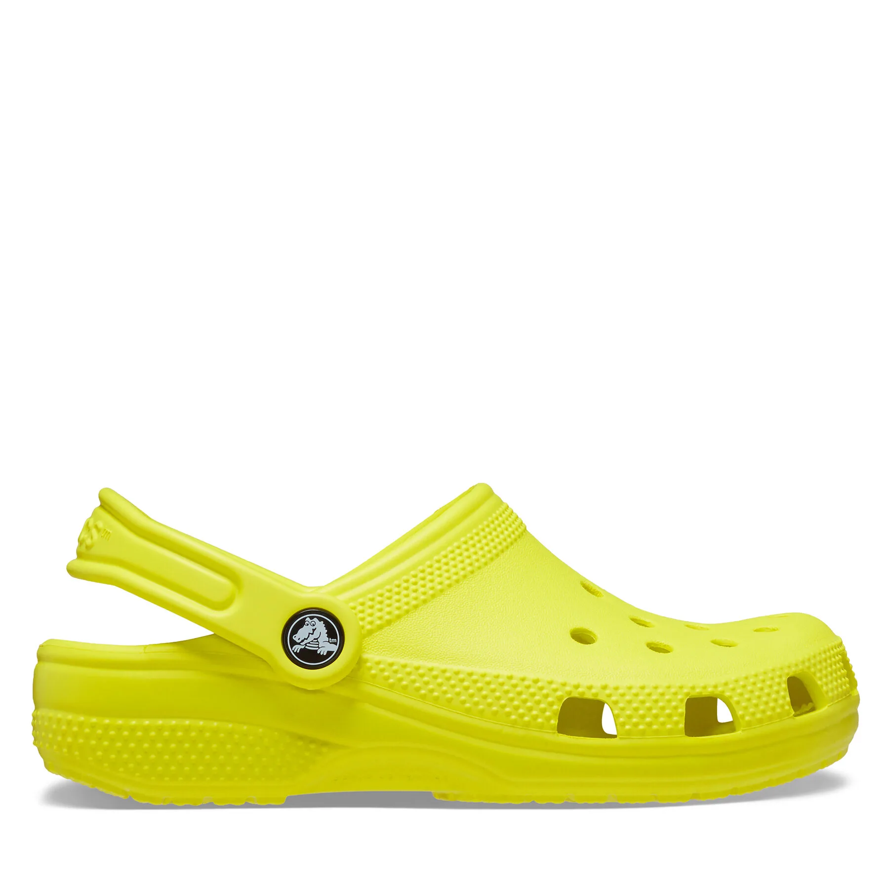 Детски чехли Crocs Classic Clog жълти – Детски чехли и джапанки