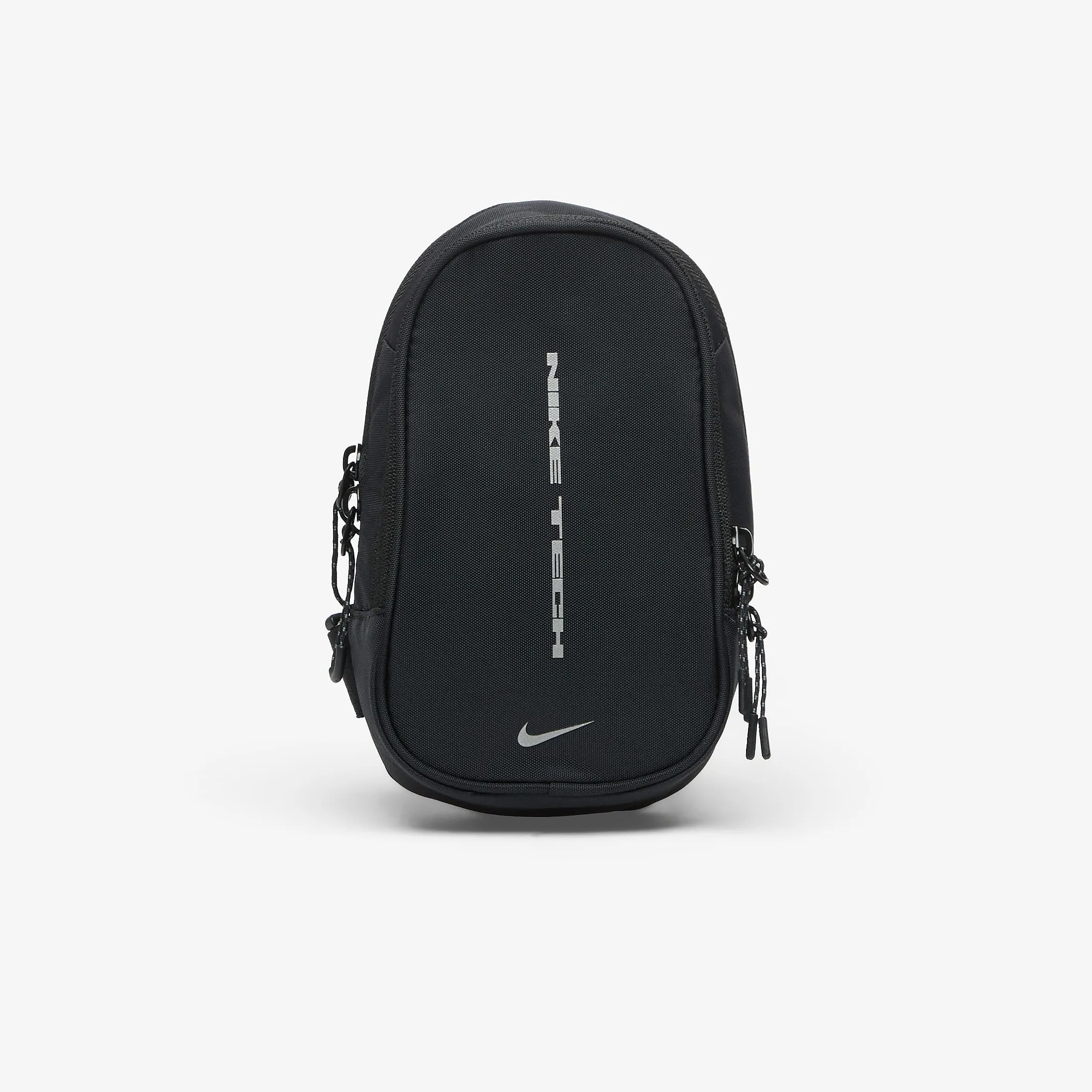 Мъжка чанта за през рамо Nike Commute Tech 1L черна/сребриста – Black|Reflect Silver – Crossbody чанти
