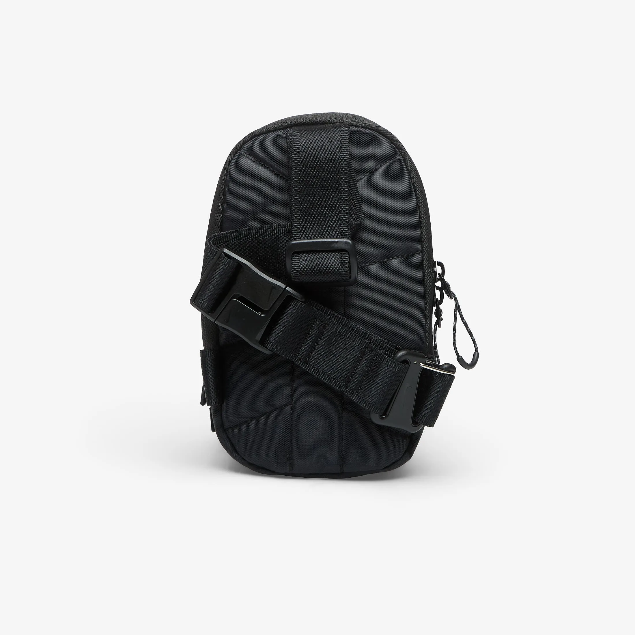 Мъжка чанта за през рамо Nike Commute Tech 1L черна/сребриста – Black|Reflect Silver – Crossbody чанти