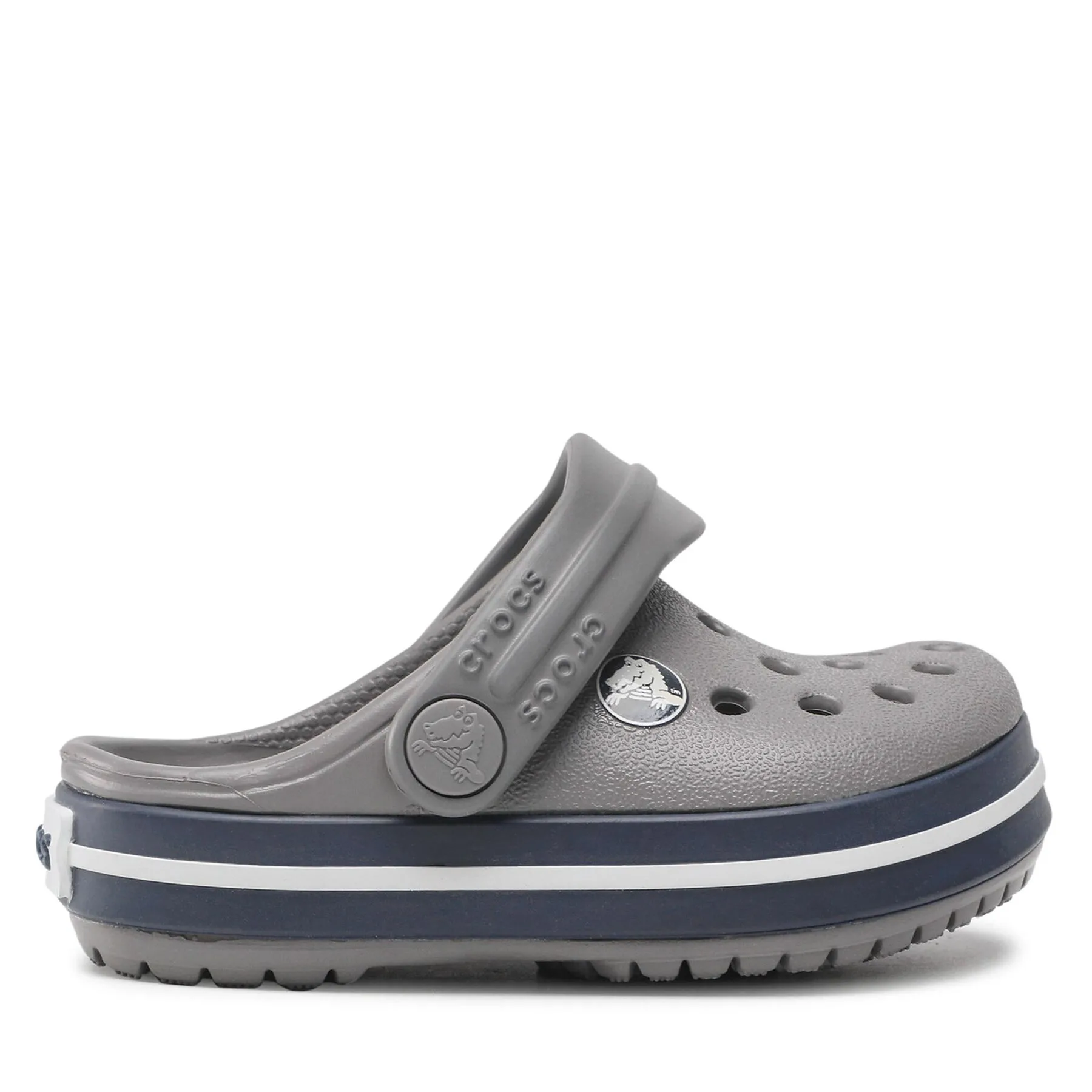 Детски чехли Crocs Crocband Clog сиви – Детски чехли и джапанки