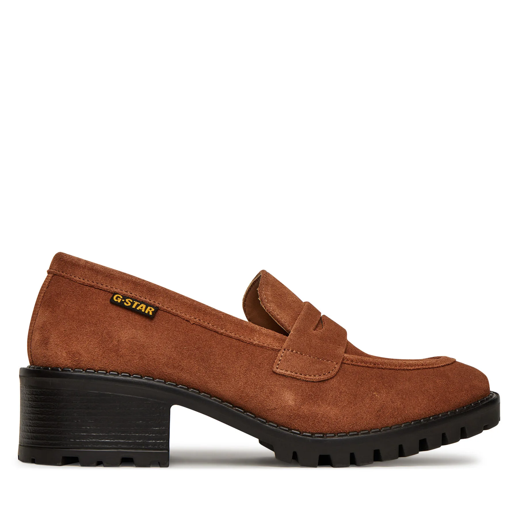 лоуфъри с дебела подметка G-Star Raw WI34-JANELLE-01 Кафяв – Дамски лоуфъри