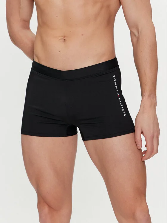 Tommy Hilfiger Бански UM0UM03205 Черен – Мъжки бански