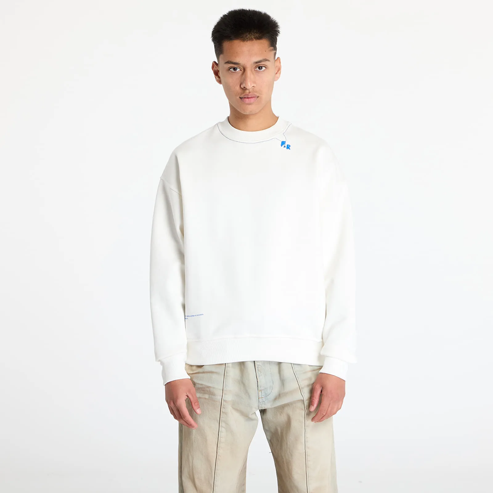 Суитшърт FTSHP RFTW Crewneck UNISEX Off White XL – Мъжки суитшърти и худита