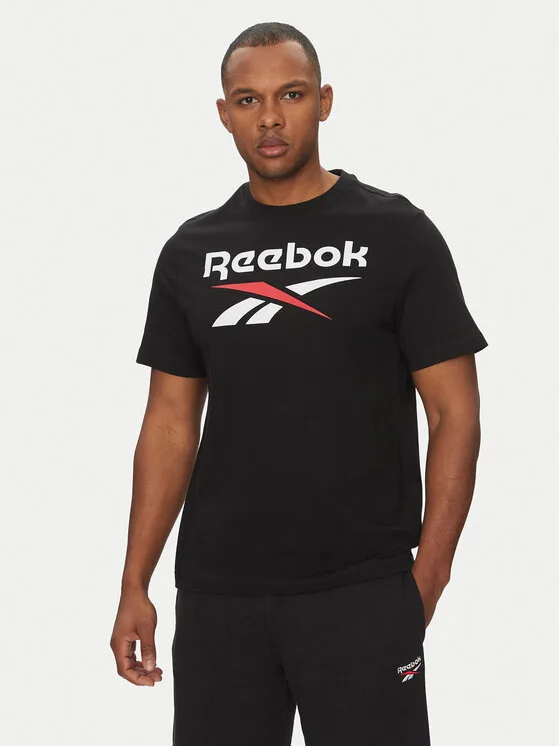 Мъжка тениска Reebok 100216166 черна – Черен – Мъжки тениски с къс ръкав