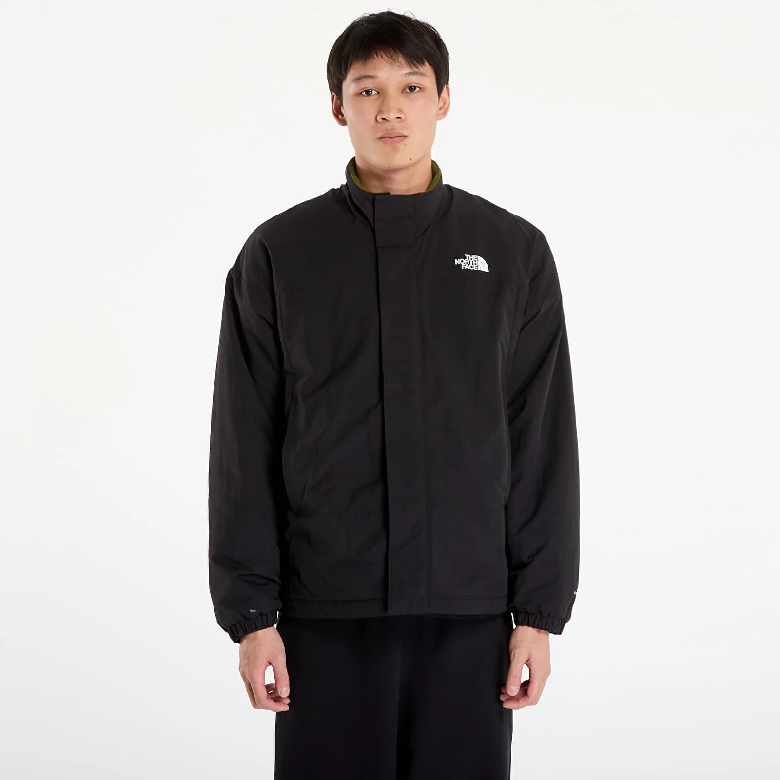 Мъжко яке The North Face Yumiori Reversible черно/зелено – TNF Black|Woodland Green – Мъжки преходни якета