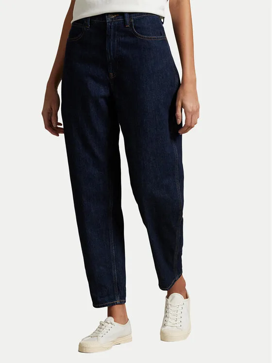 Polo Ralph Lauren Дънки 211969400001 Тъмносин Regular Fit – Дамски дънки