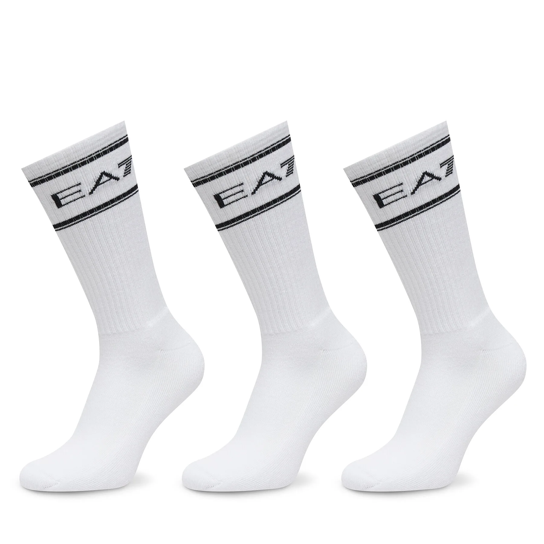 Мъжки чорапи EA7 Emporio Armani 7X000381 AF18572 M0066 бели – Бял