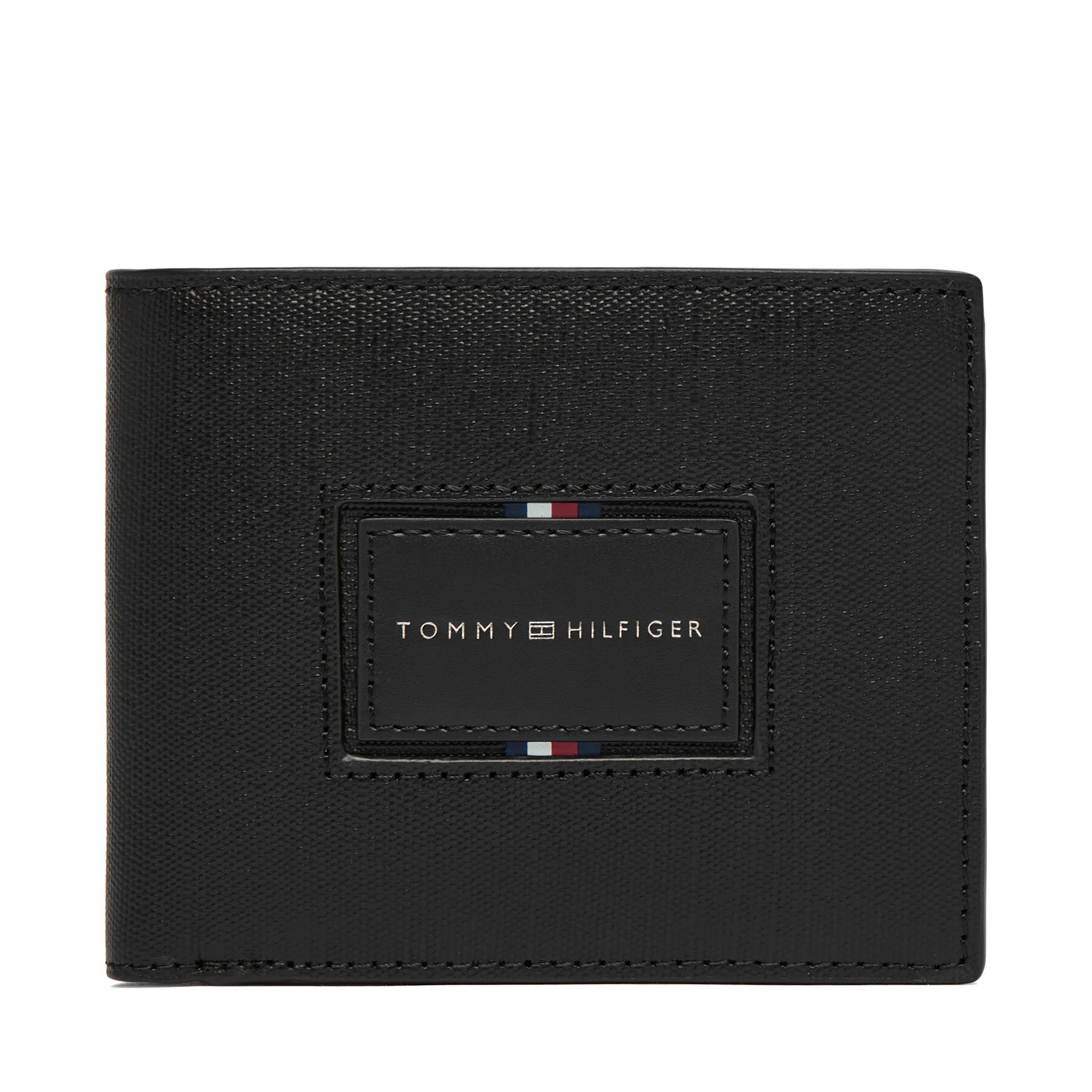 Мъжко портмоне Tommy Hilfiger Th Foundation Cc And Coin черно – Черен – Мъжки портмонета