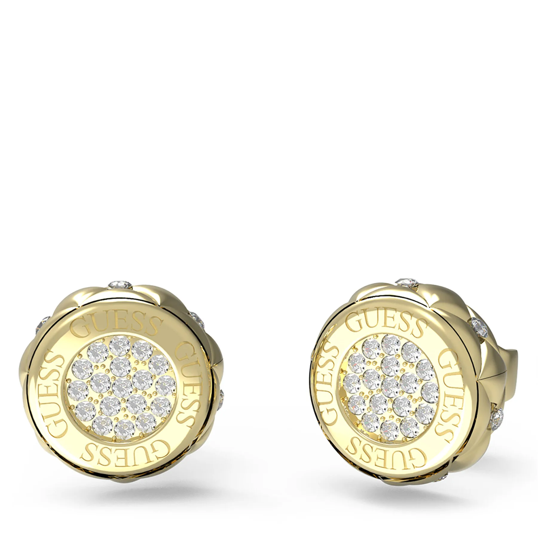 Обеци Guess JUBE04 595JW златисти