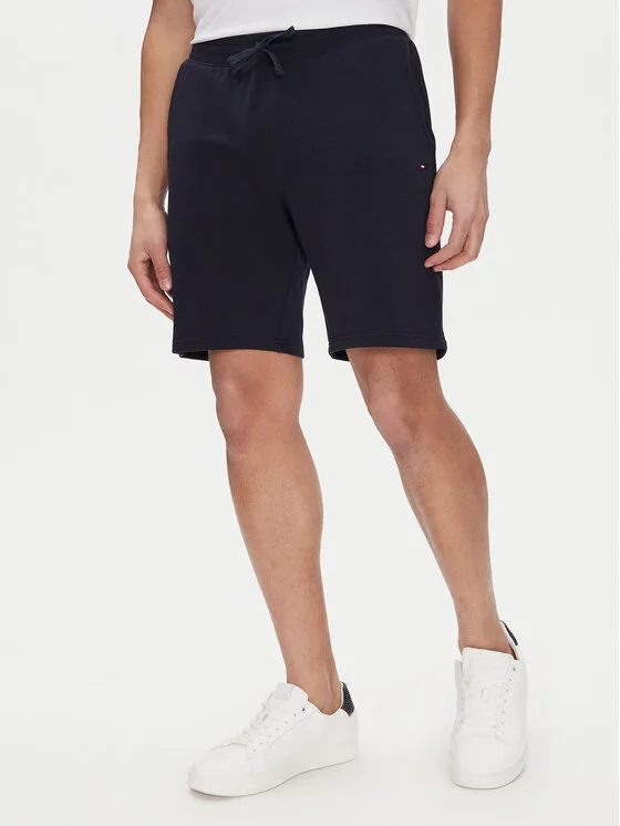 Мъжки спортни шорти Tommy Hilfiger Essential тъмносини – Мъжки спортни къси панталони