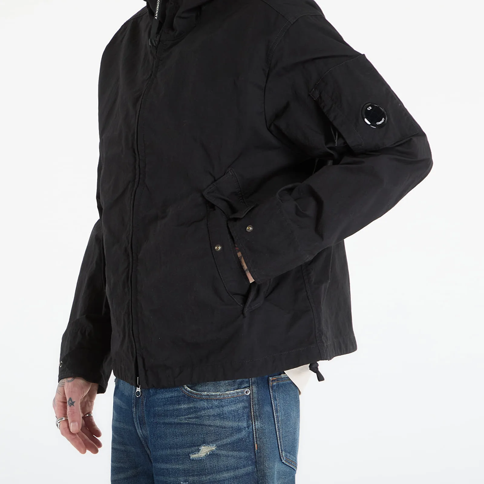 Яке C.P. Company Medium Jacket Black S – Мъжки якета и палта