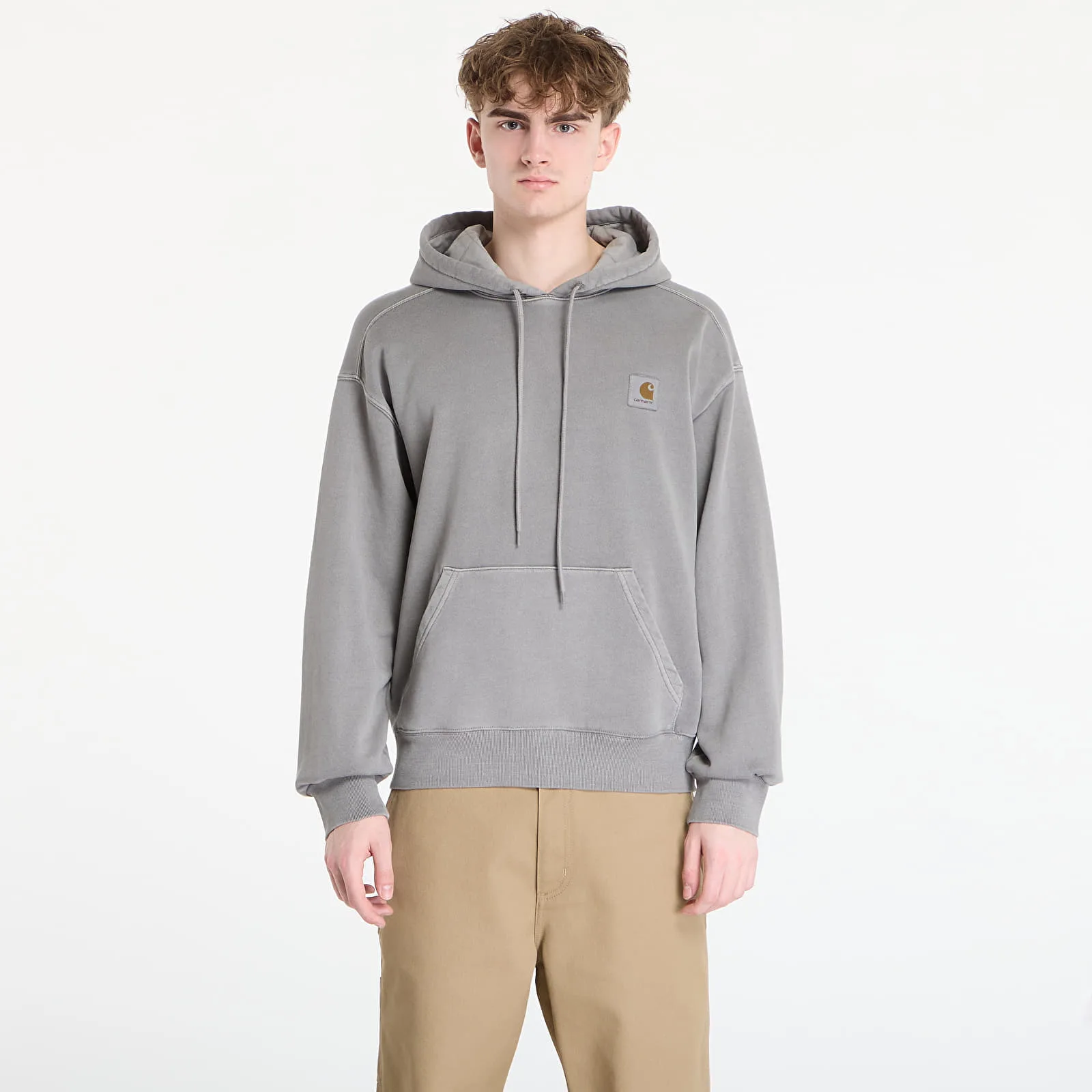 Суитшърт Carhartt WIP Hooded Nelson Sweat UNISEX Yosemite XS – Мъжки суитшърти и худита
