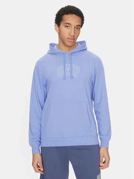 Gap Суитшърт 708409-00 Син Regular Fit – Мъжки суитшърти без цип