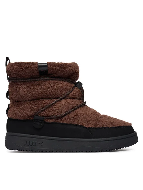 Дамски апрески Puma Snowbae Suede Wns 402175 тъмнокафяви