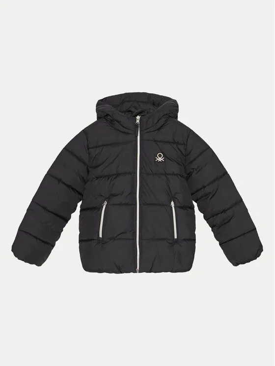 United Colors Of Benetton Зимно яке 2LETCN04Y Черен Regular Fit – Дамски зимни якета