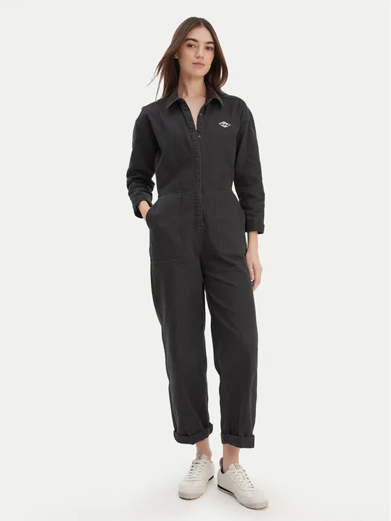 Billabong Гащеризон Take The Road EBJWO03004 Черен Regular Fit – Дамски гащеризони