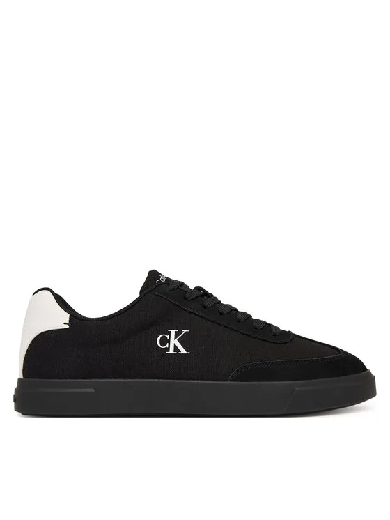Мъжки маратонки Calvin Klein Low Prof Cupsole Cv черни – Черен – Мъжки ниски маратонки