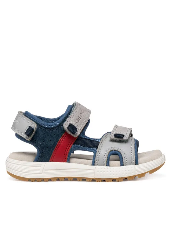 Детски сандали Geox Sandal Alben C1F4W сиви – Сандали за момчета