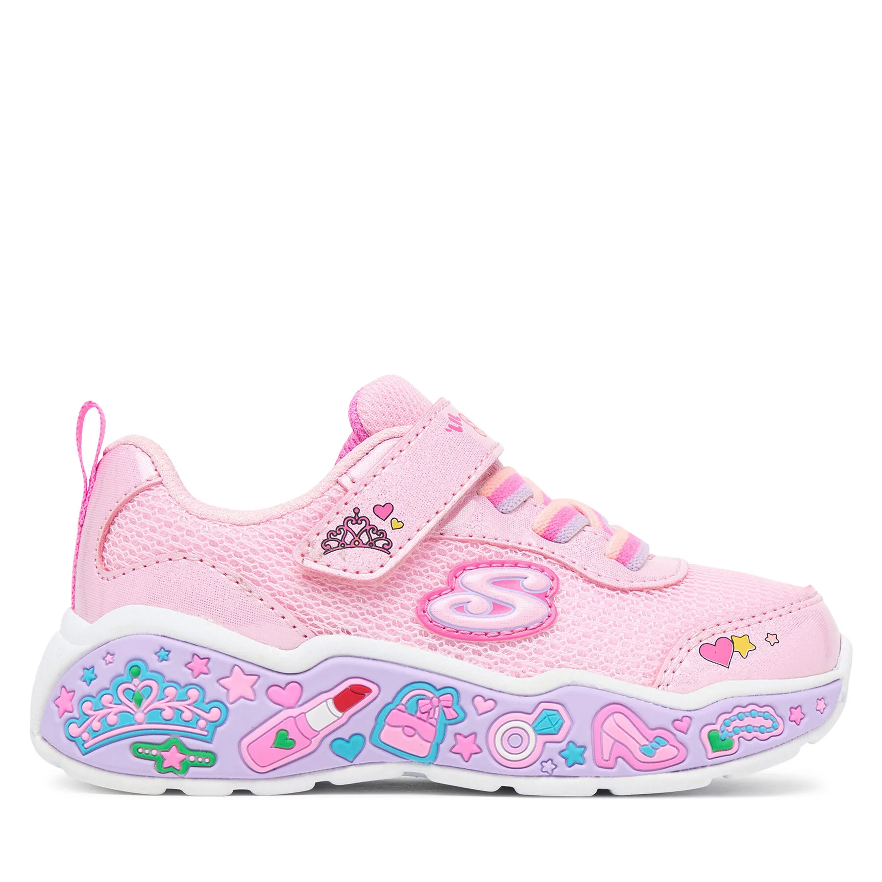 Детски маратонки Skechers Play Scene Fun Squad розови – Маратонки за момичета