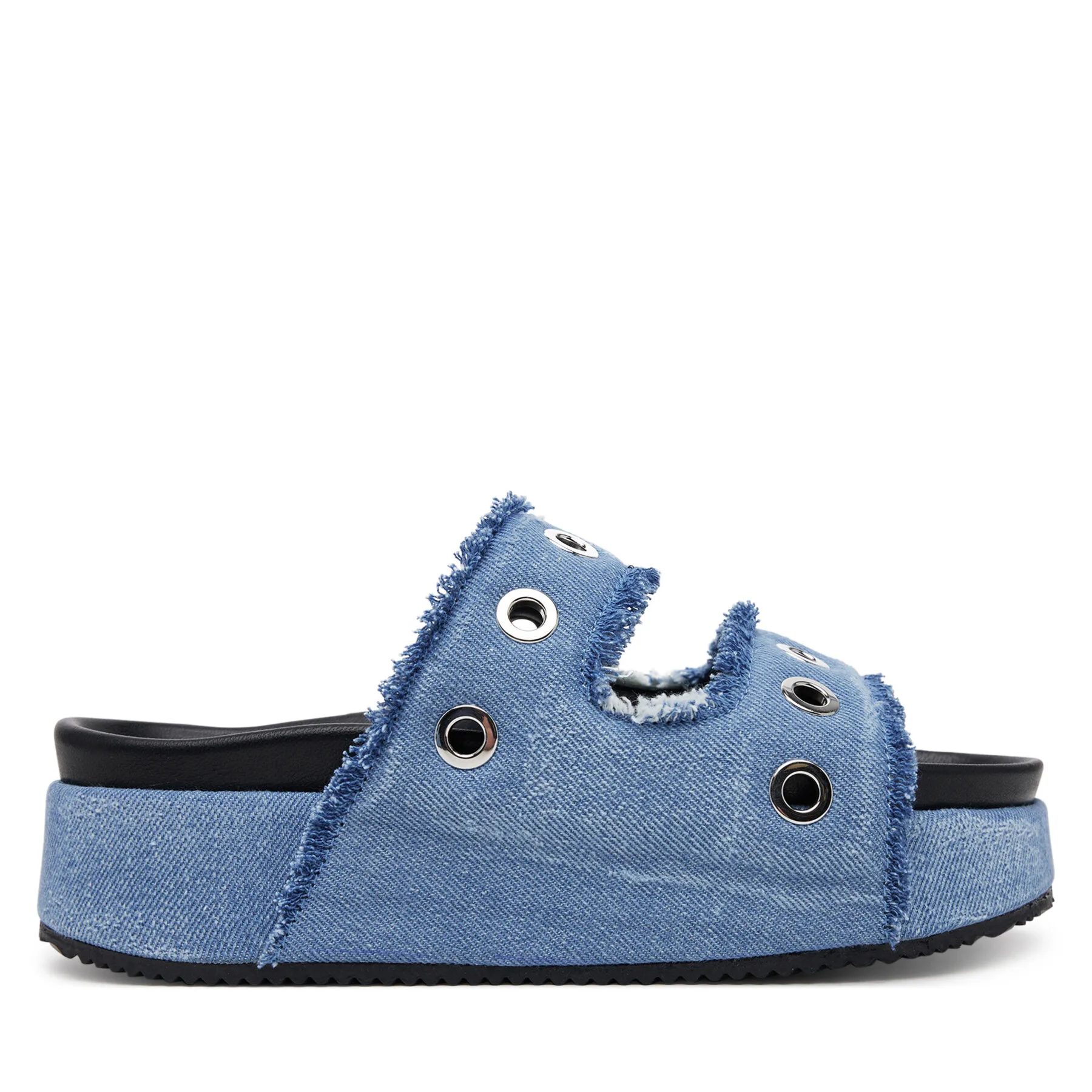 Чехли Inuikii Jeans Studos 70103-150 506 Тъмносин – Дамски чехли