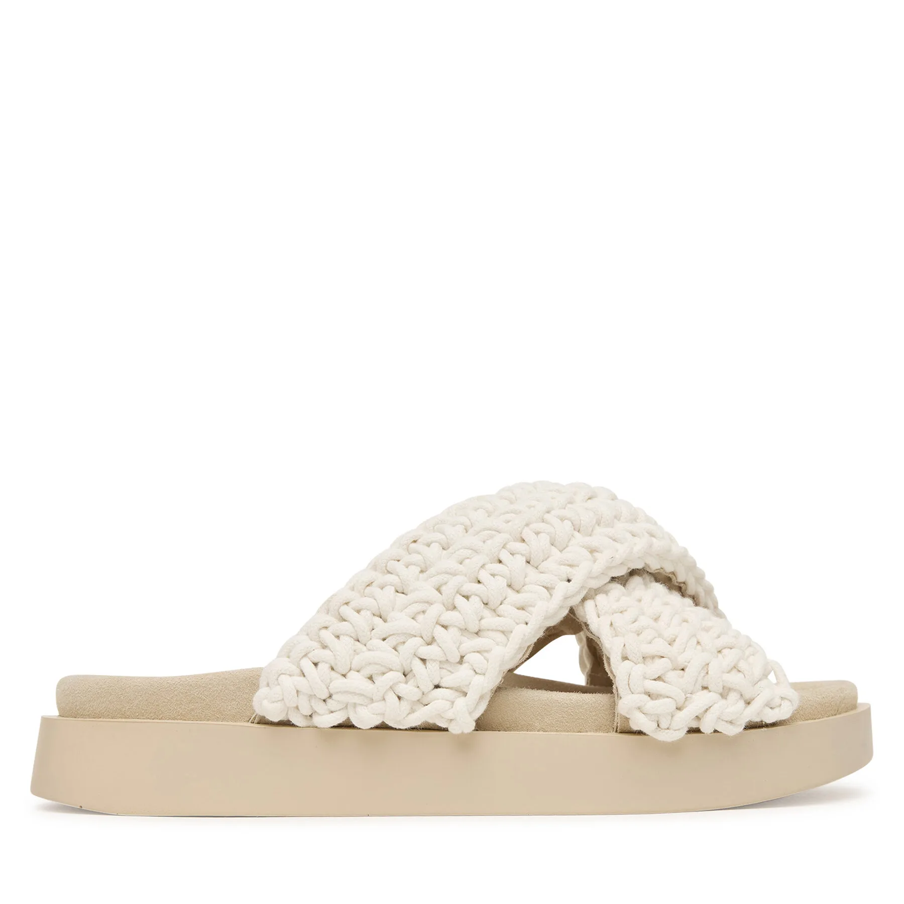 Чехли Inuikii Woven 1004.003.0062 Бял – Дамски чехли