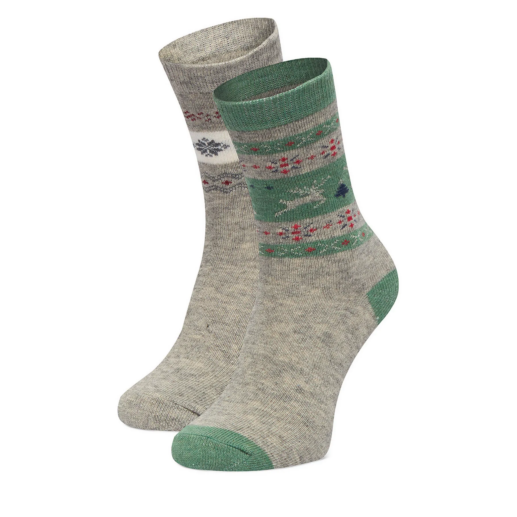 Дълги чорапи GINO ROSSI CEO_BR_GR_004_W_AW25 (2 PACK) Сив – Мъжки чорапи