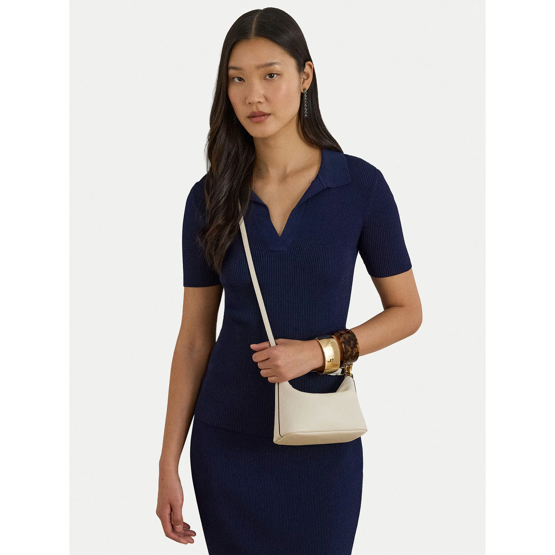Дамска чанта LAUREN RALPH LAUREN 431P10531005 Екрю – Кремав – Дамски чанти тип плик