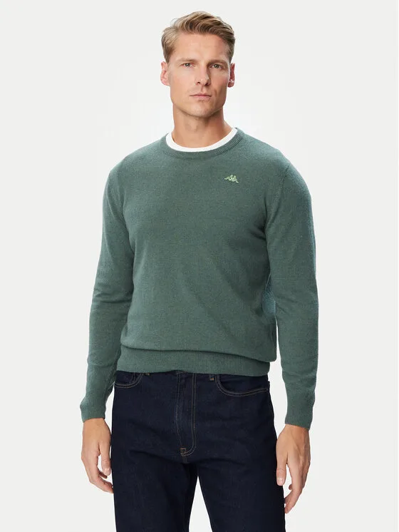 Robe di Kappa Пуловер Lamb Bimbereke 670477X Зелен Regular Fit – Мъжки пуловери и жилетки