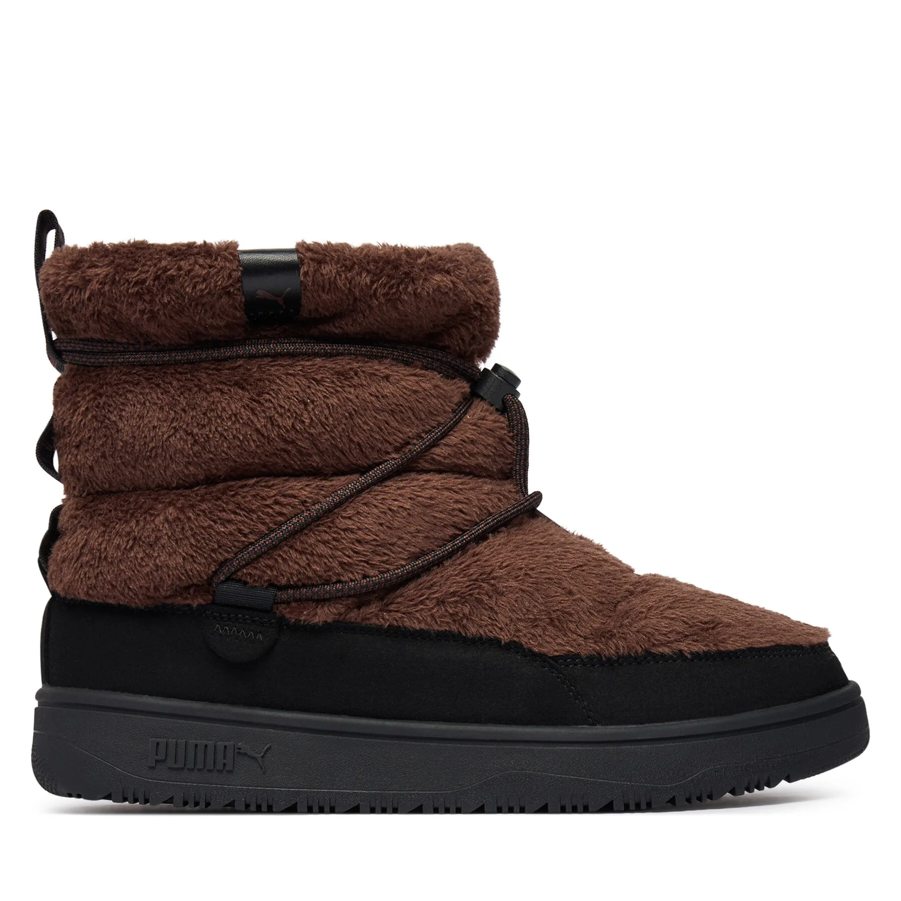Дамски апрески Puma Snowbae Suede Wns 402175 тъмнокафяви
