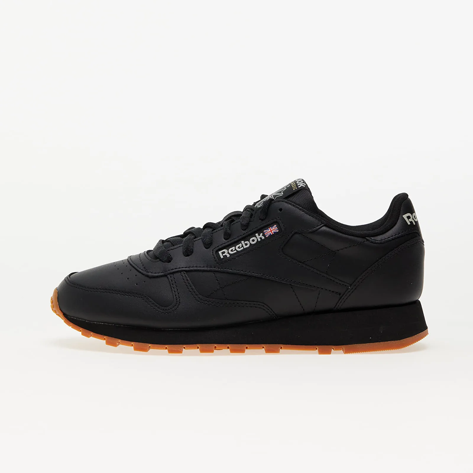 Сникърси Reebok Classic Leather Core Black/ Pure Grey 5/ Gum EUR 37.5 – Core Black|Pure Grey 5|Gum – Мъжки кецове