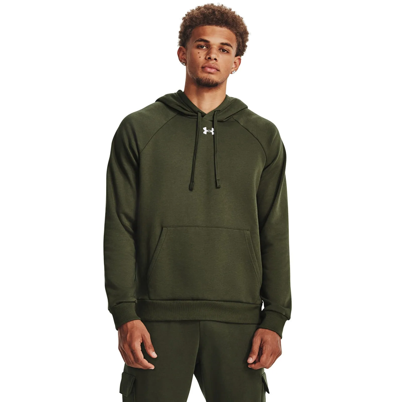 Суитшърт Under Armour Rival Fleece Hoodie Green L – Мъжки худита