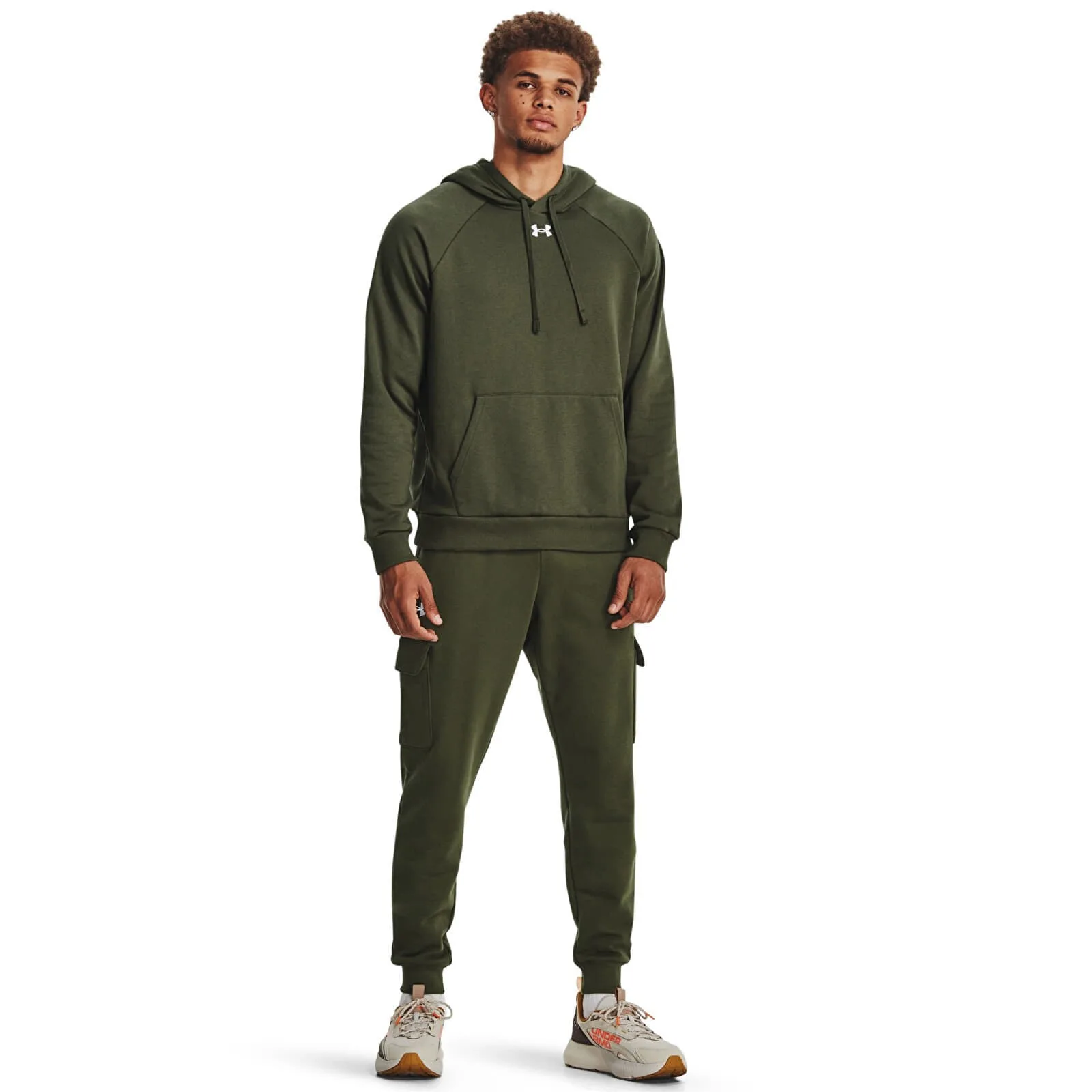 Суитшърт Under Armour Rival Fleece Hoodie Green L – Мъжки худита