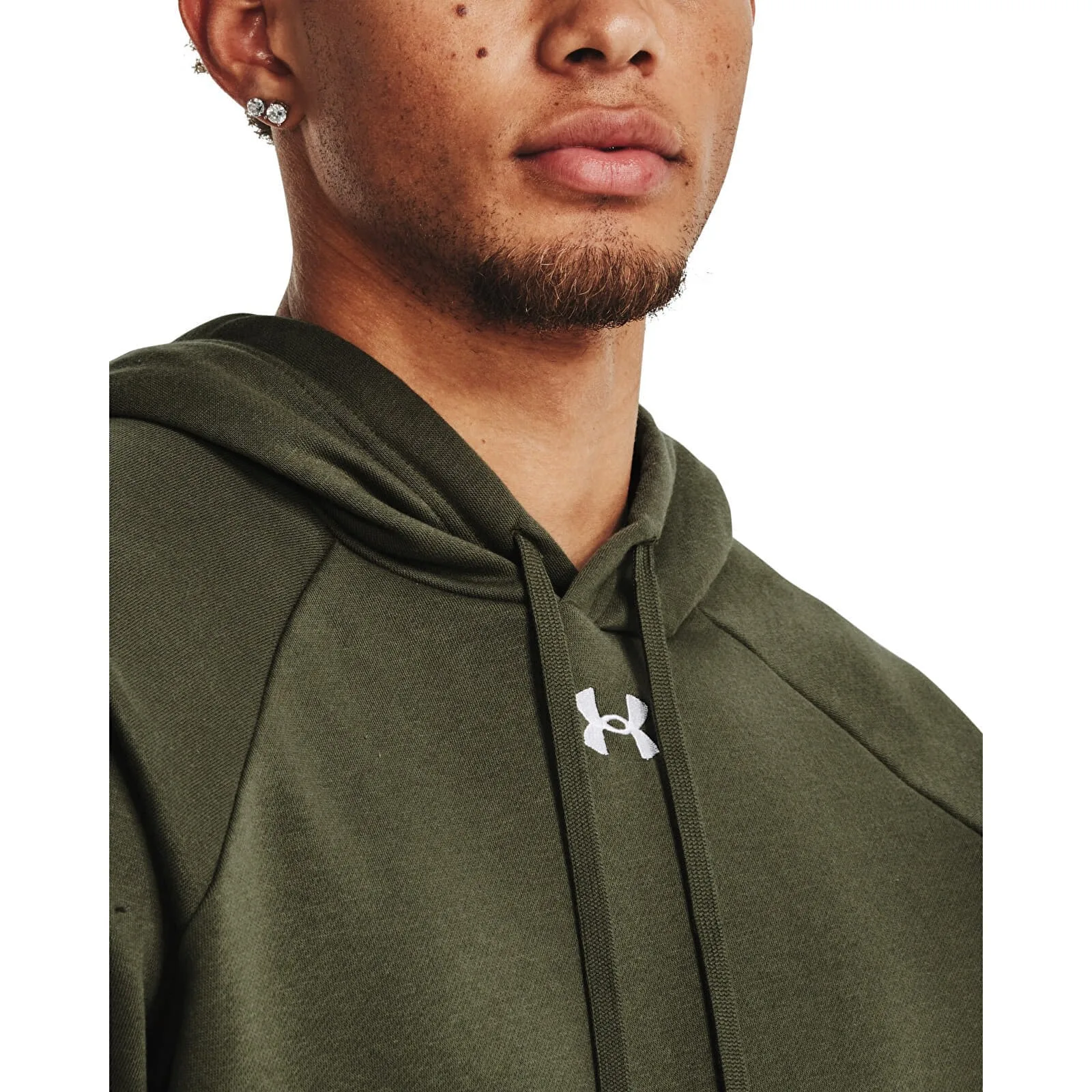Суитшърт Under Armour Rival Fleece Hoodie Green L – Мъжки худита