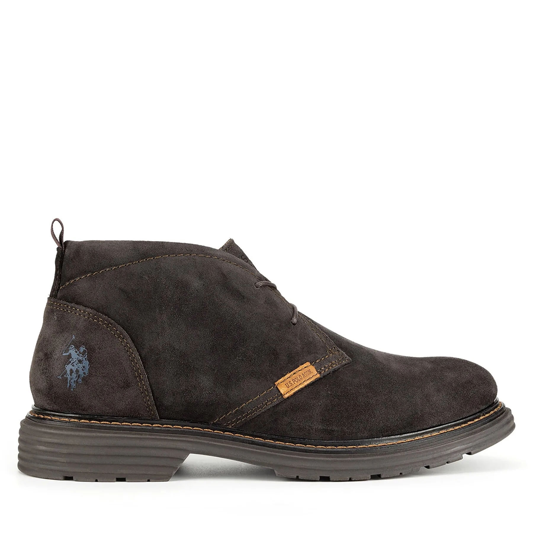 Зимни обувки U.S. Polo Assn. LORENZ002M/DS1 Кафяв – Мъжки боти и ботуши