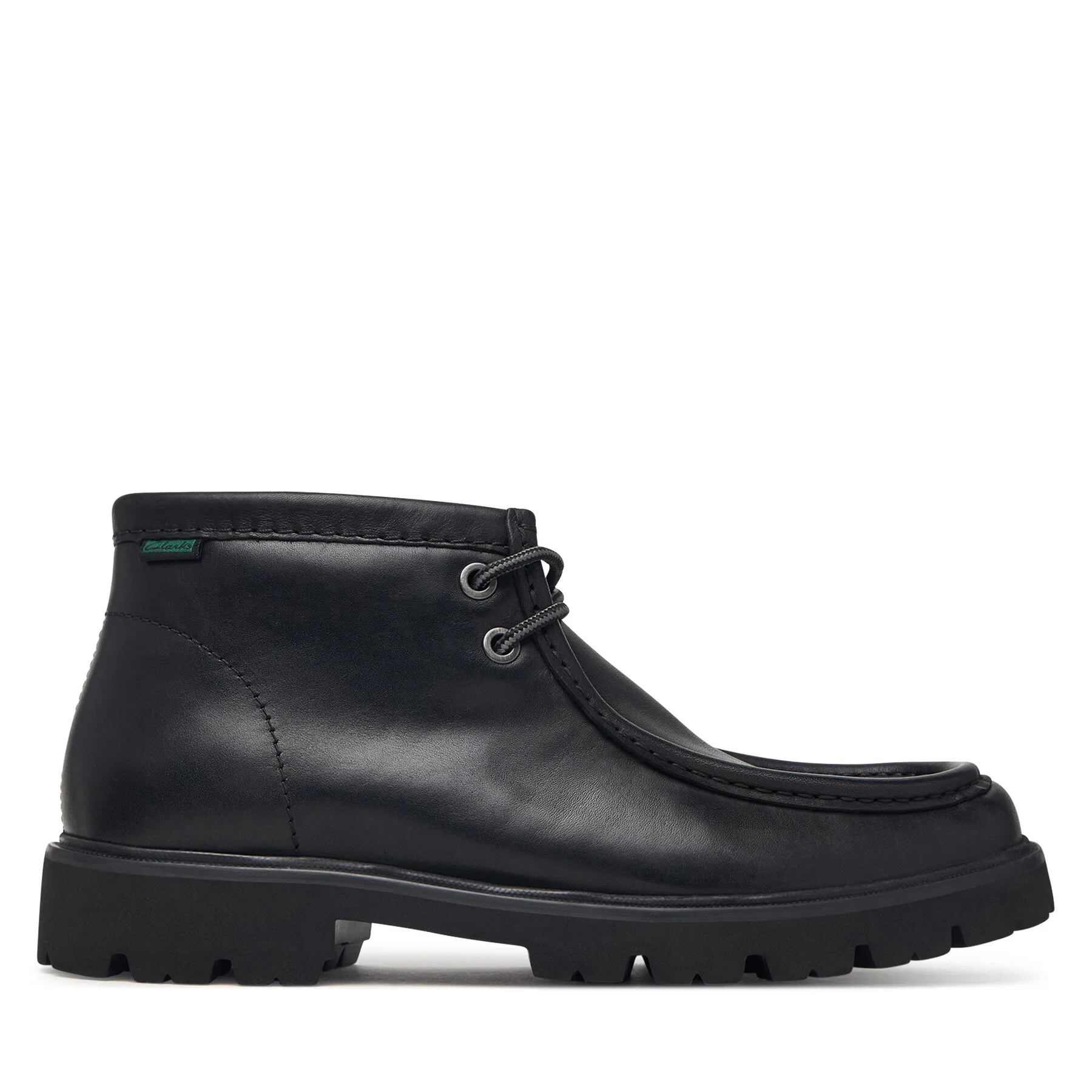 Зимни обувки Clarks Cleyhill Top 26320156 Черен – Мъжки боти и ботуши