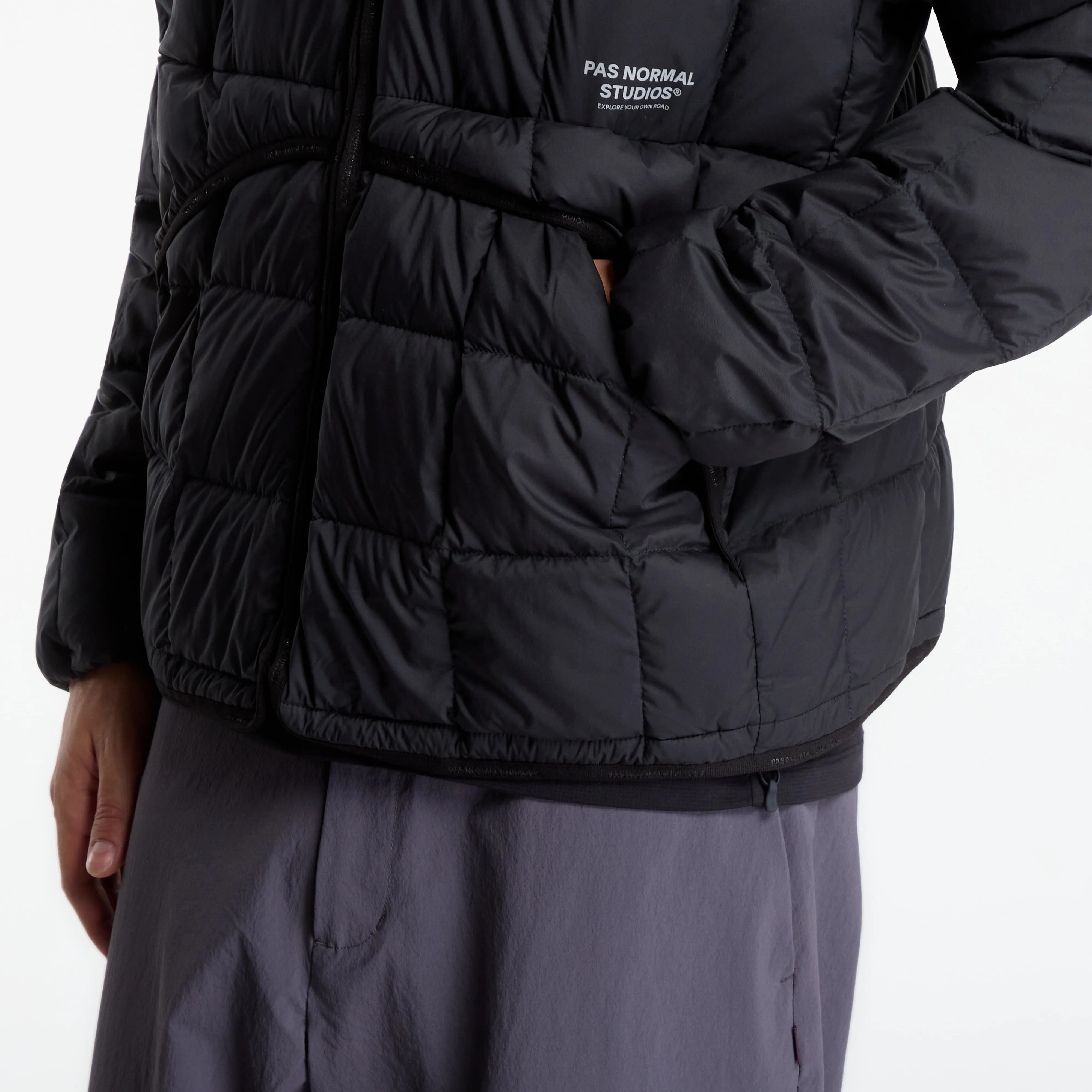 Яке Pas Normal Studios Off-Race Down Liner Jacket Black L – Мъжки якета и палта