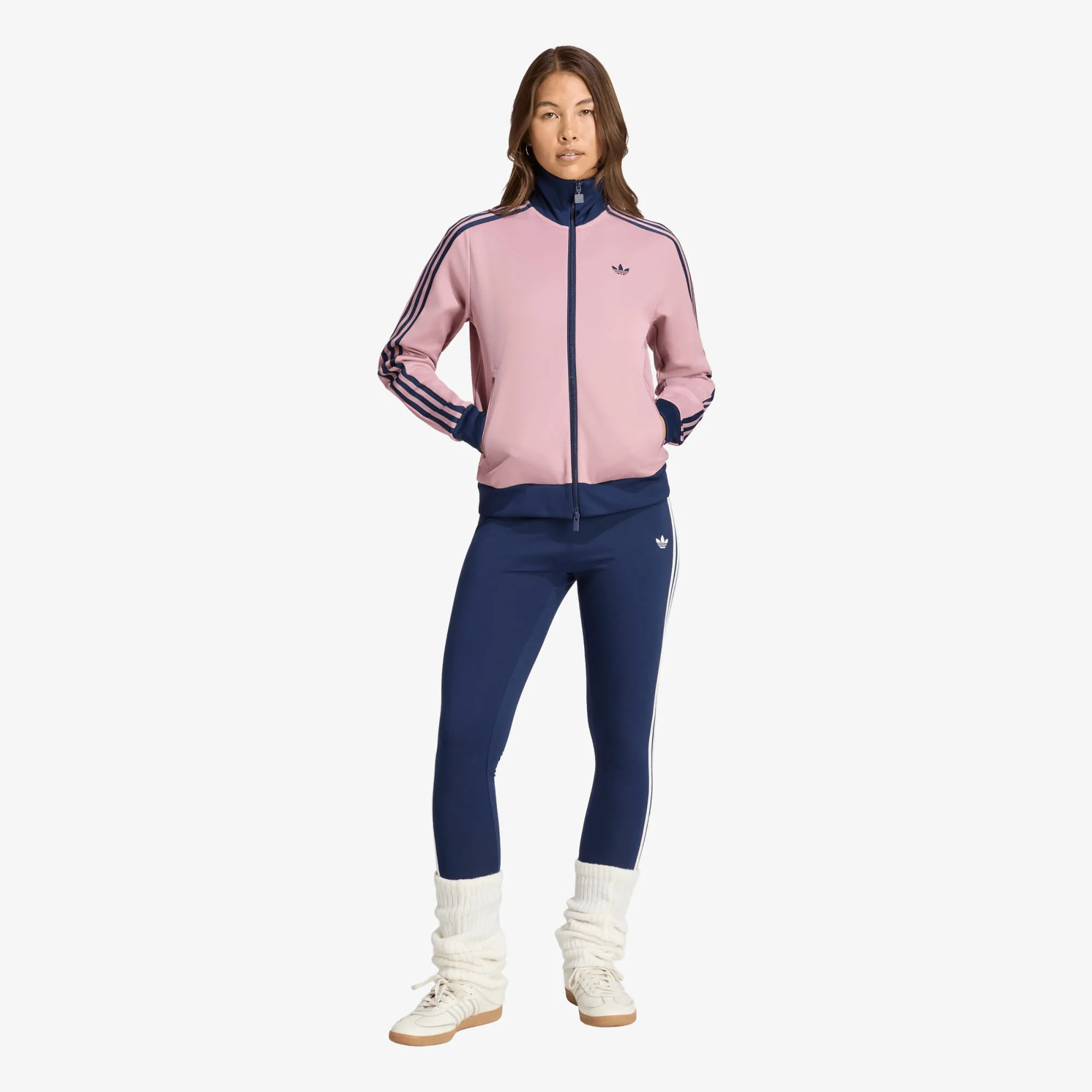 Яке adidas Beckenbauer Track Top Magic Mauve/ Night Indigo S – Magic Mauve|Night Indigo – Дамски якета и палта