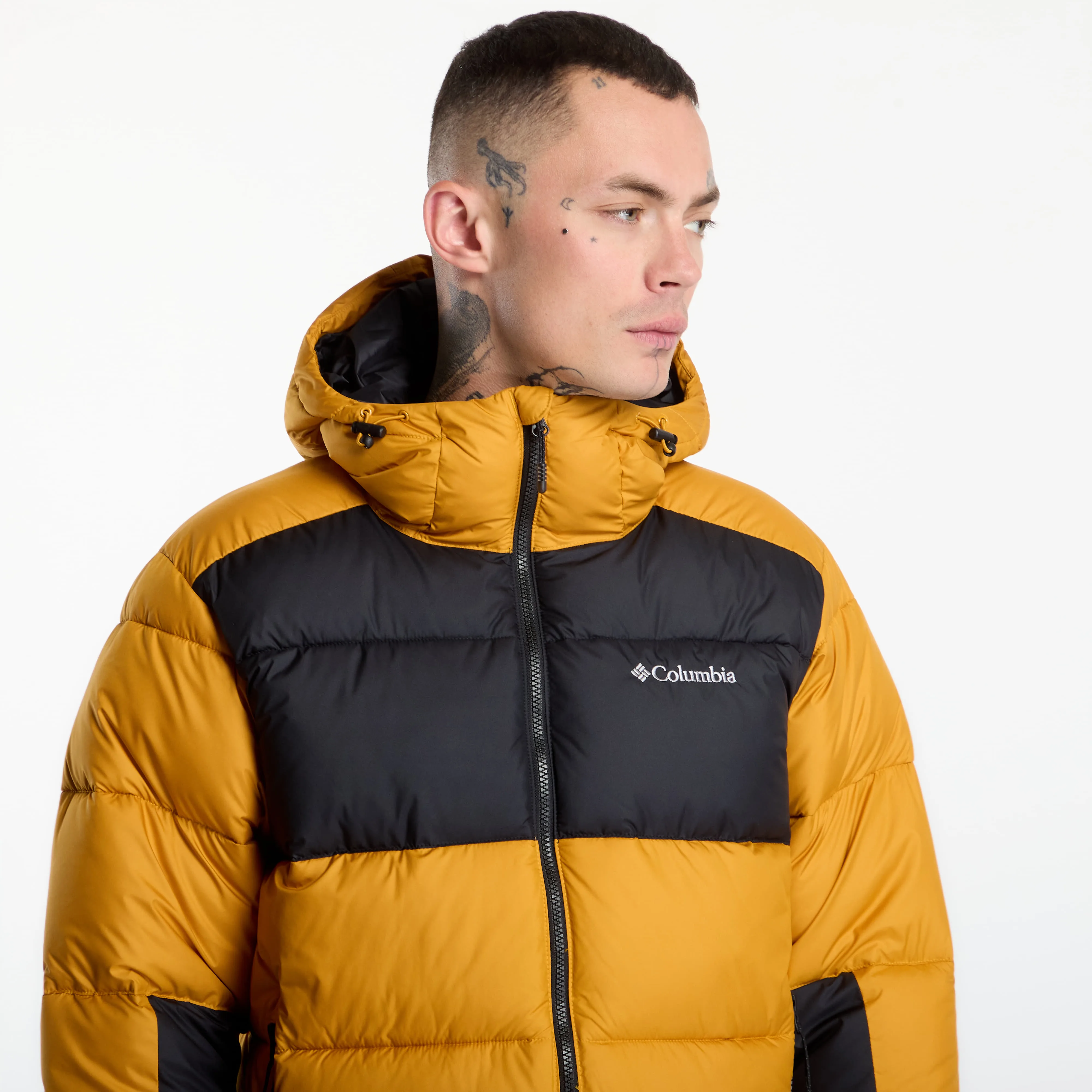 Мъжки суитшърт с качулка Columbia Pike Lake II Hooded Jacket 2050931735 черен – Squash|Black – Мъжки худита