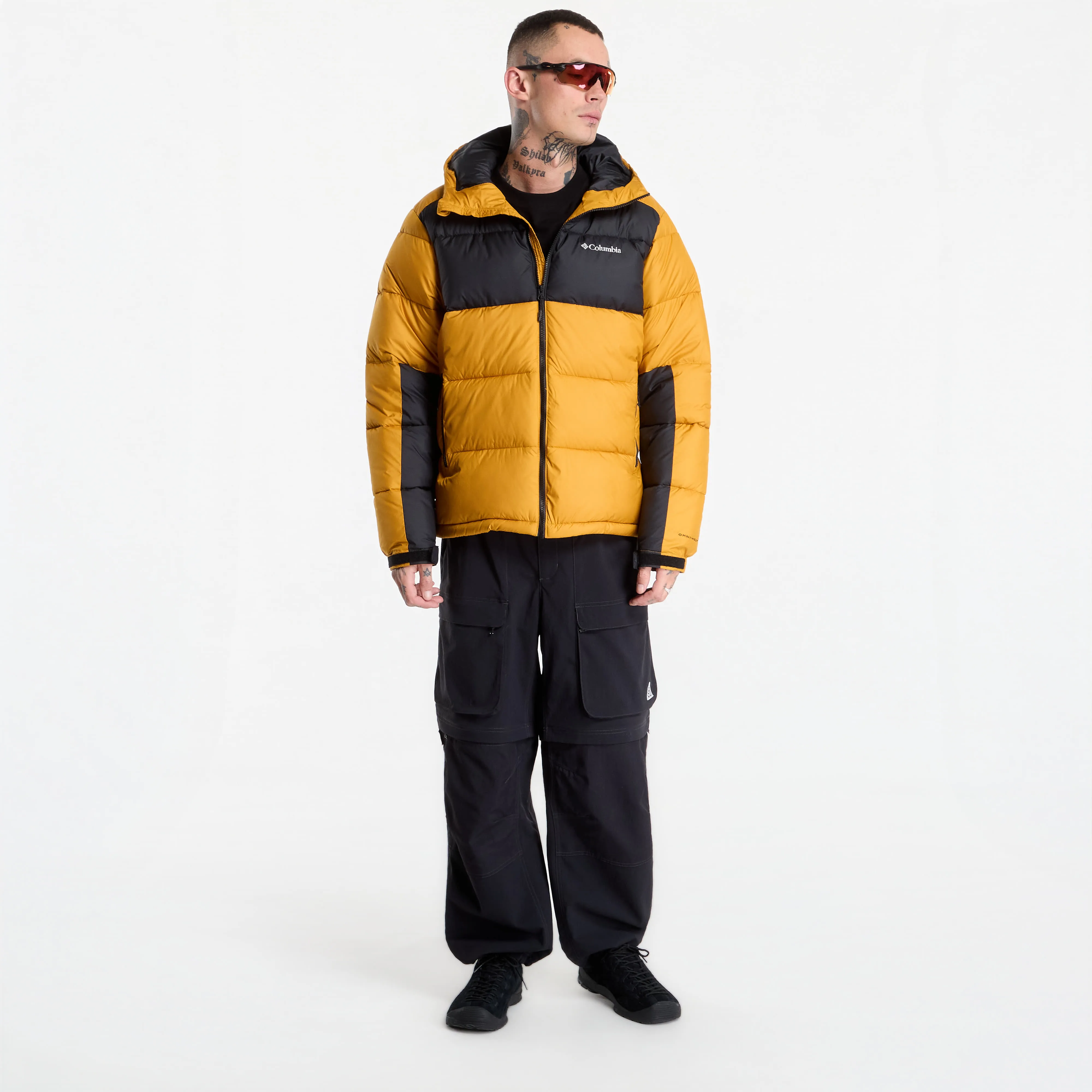 Мъжки суитшърт с качулка Columbia Pike Lake II Hooded Jacket 2050931735 черен – Squash|Black – Мъжки худита