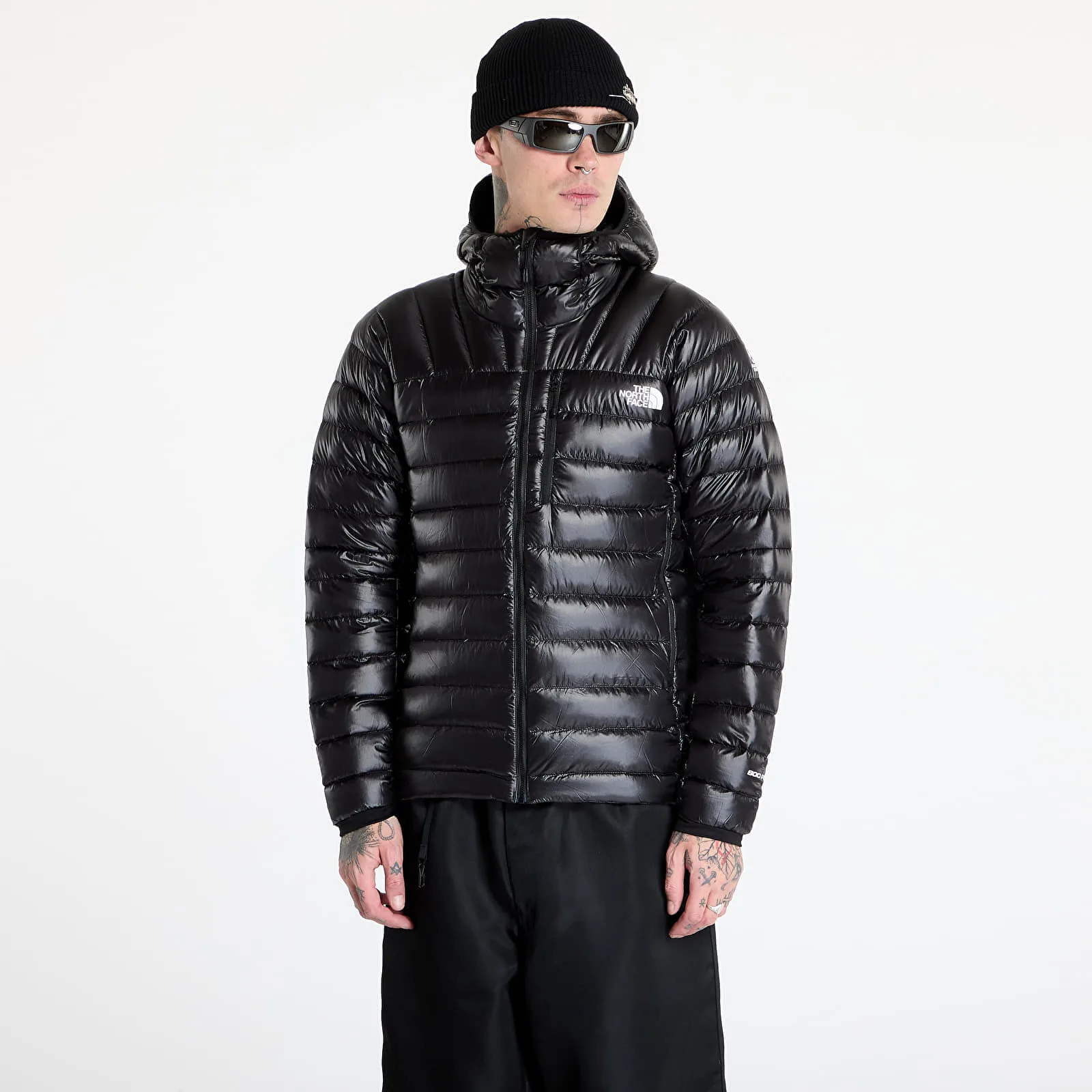 Мъжки суитшърт с качулка The North Face Breithorn черен – TNF Black – Мъжки худита