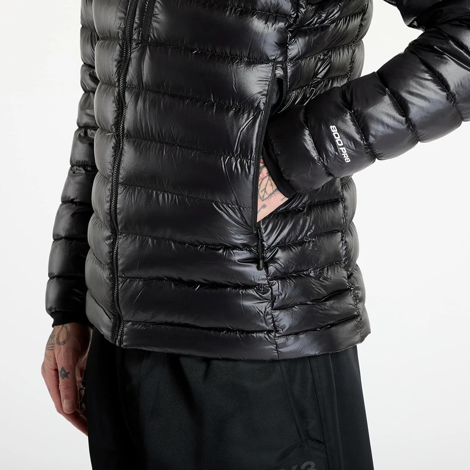Мъжки суитшърт с качулка The North Face Breithorn черен – TNF Black – Мъжки худита