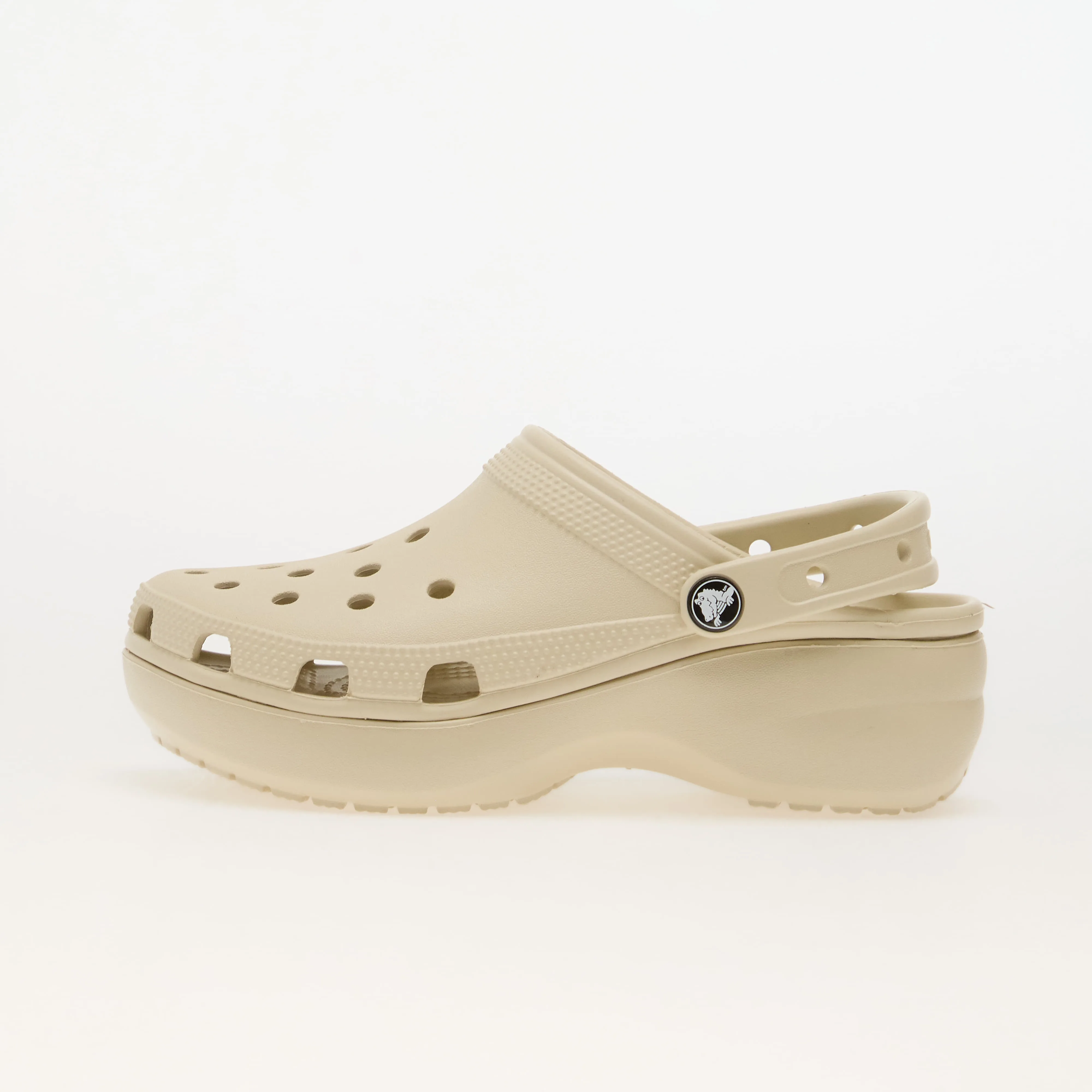 Crocs Classic Platform Clog W Bone 6 – Чехли