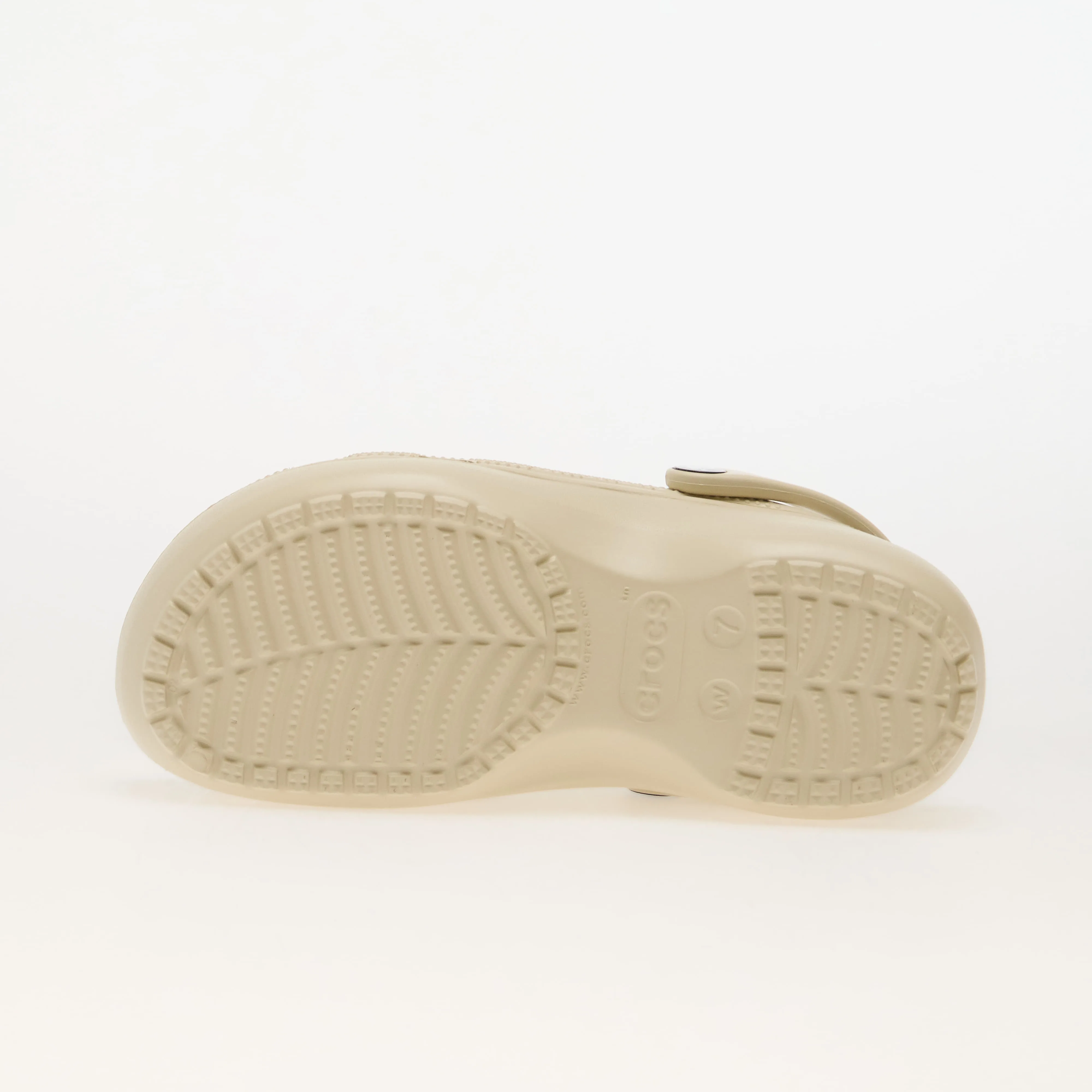 Crocs Classic Platform Clog W Bone 6 – Чехли