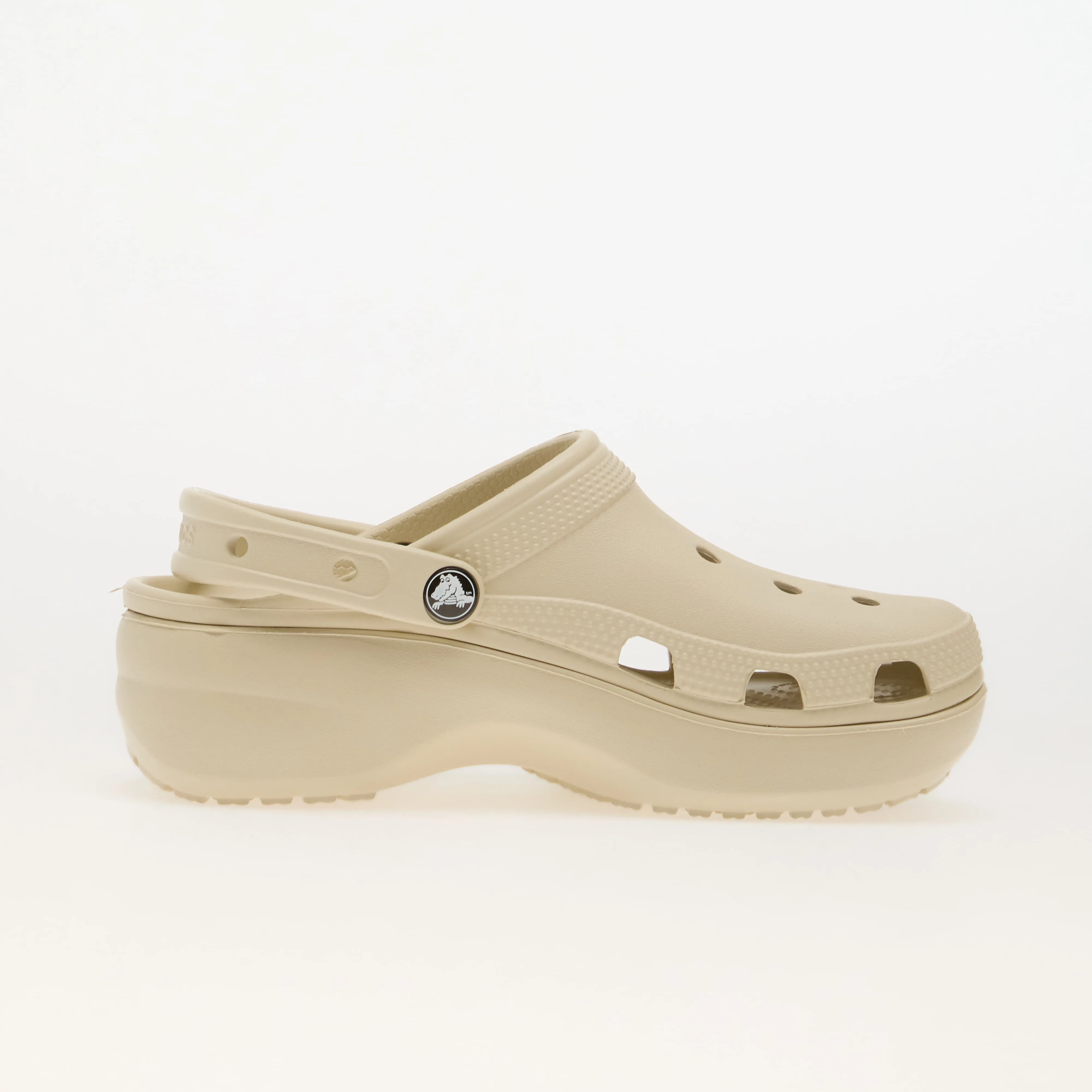 Crocs Classic Platform Clog W Bone 6 – Чехли
