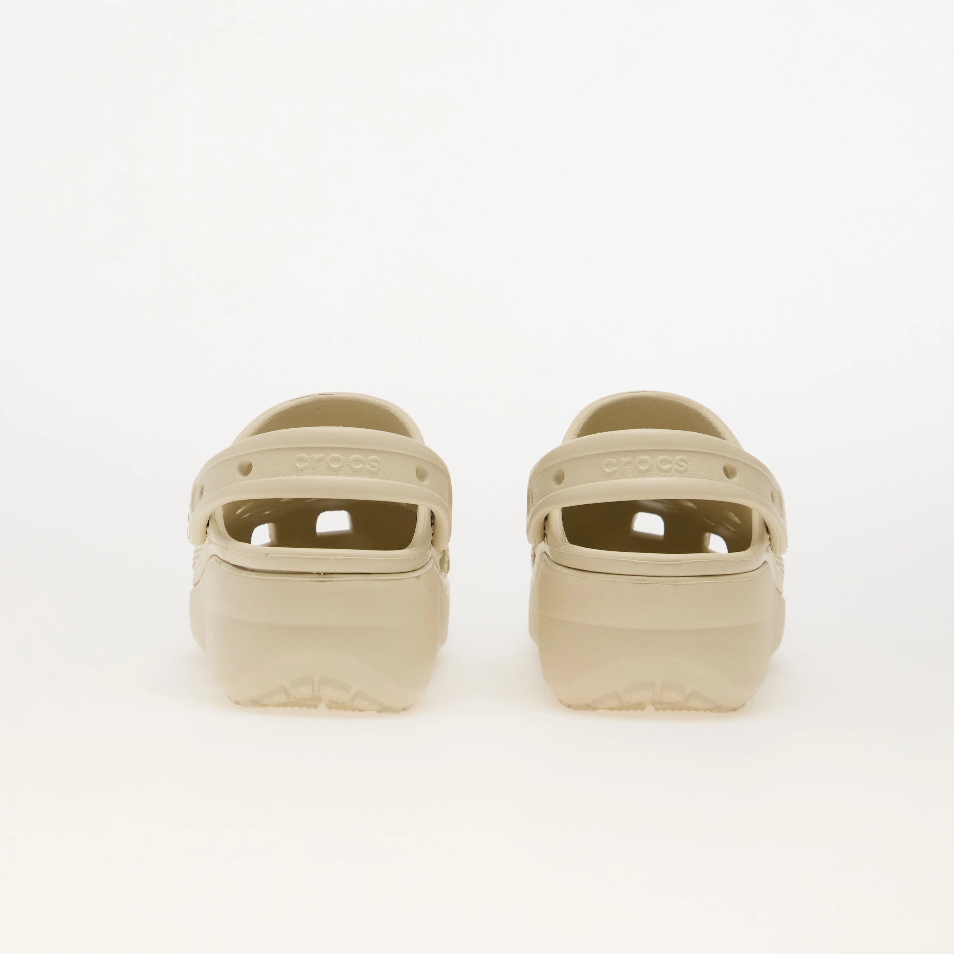Crocs Classic Platform Clog W Bone 6 – Чехли