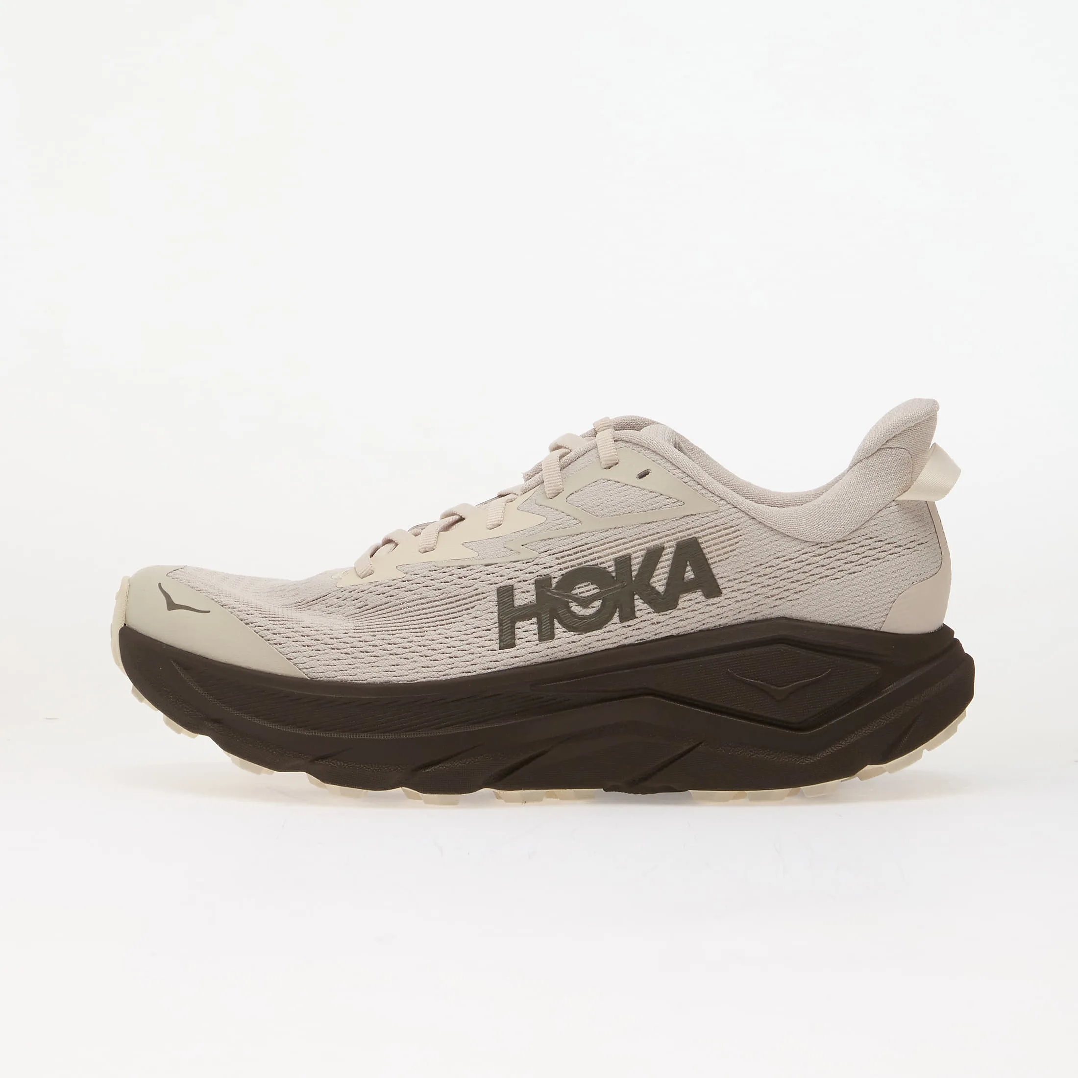Мъжки маратонки за планинско бягане HOKA® Challenger 8 сиви/тъмносиви – River Rock Grey|Cast Iron – Мъжки…